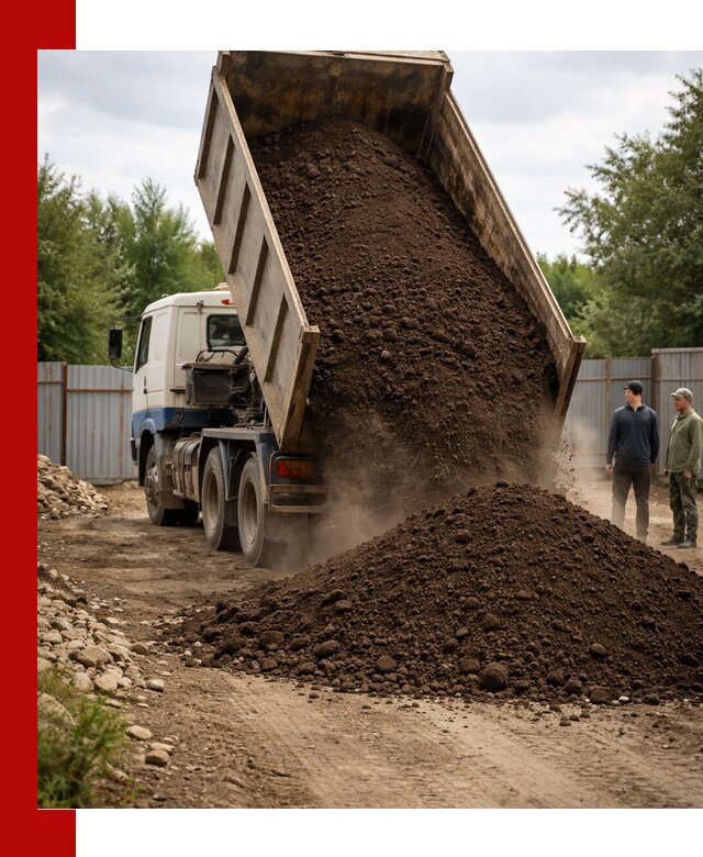 Доставка самосвалом 10 кубов в Новошахтинске быстро и надёжно