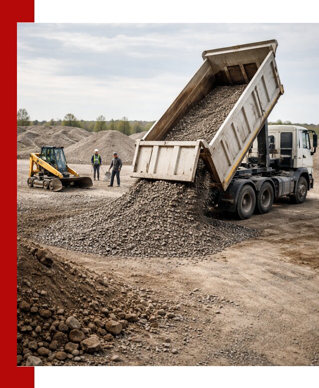 Доставка самосвалом 25 м³ в Новошахтинске быстро и надежно