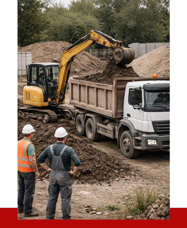 Вывоз грунта в Новошахтинске от 4687 р. самосвалом | ПРОНЕРУДНвш