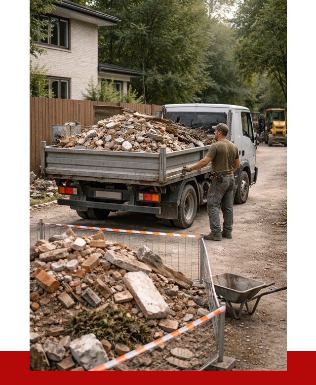 Вывоз строительного мусора с погрузкой в Новошахтинске от 7812 р | ПРОНЕРУДНвш