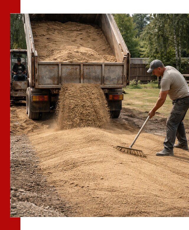 Отсыпка участка песком в Новошахтинске быстро и качественно