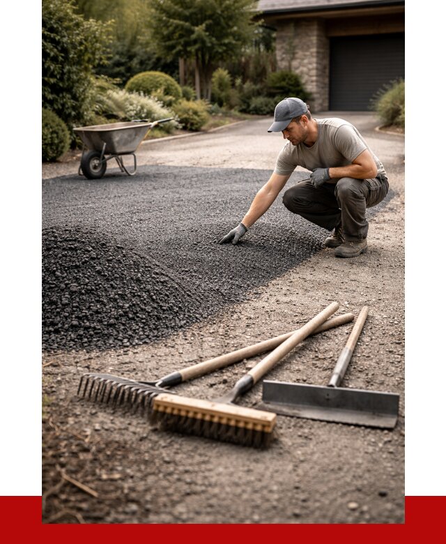 Асфальтовая крошка для двора в Новошахтинске от 4375 р. | ПРОНЕРУДНвш